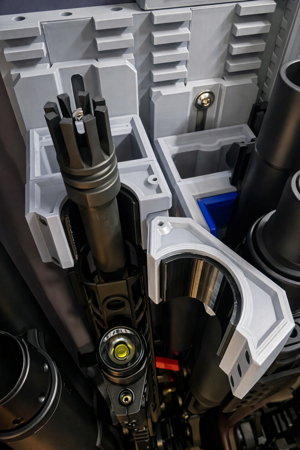 Organised safe interior
